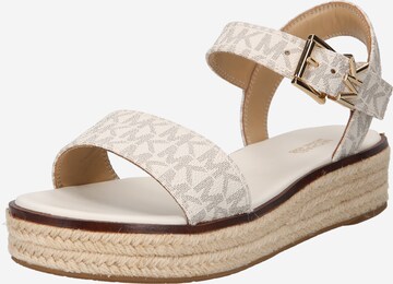 MICHAEL Michael Kors Sandaal 'RICHIE' in Beige: voorkant