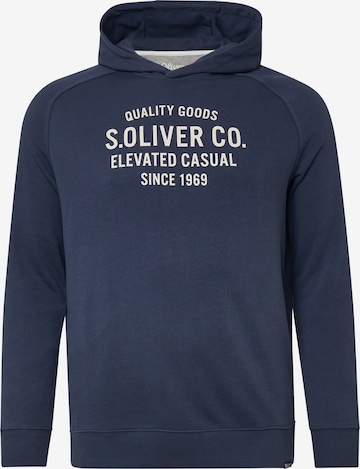 s.Oliver Sweatshirt in Blau: Vorderseite