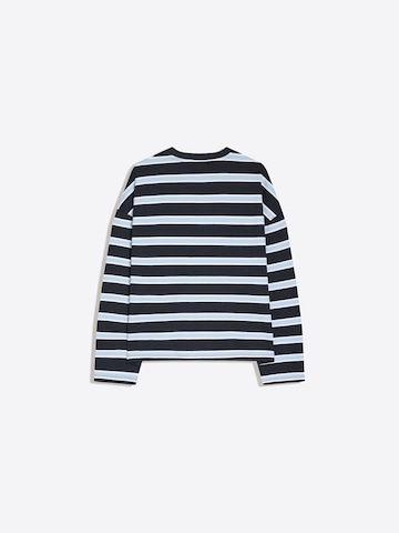 Bershka Тениска в синьо