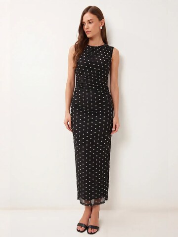 Happiness İstanbul Jurk 'Midi' in Zwart