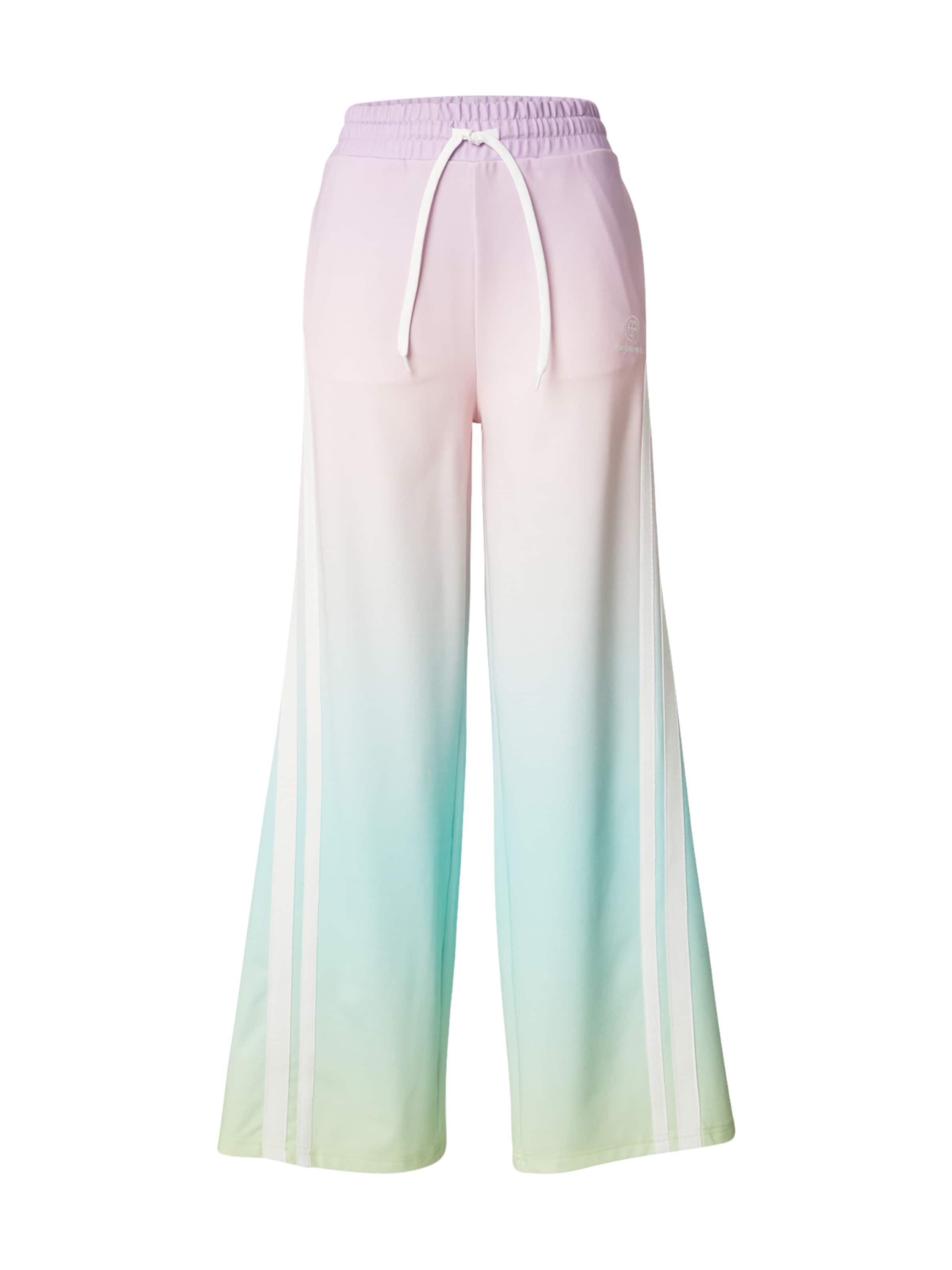 Elias Rumelis Bukser 'PENNI' i mint / blomme / lyserød / hvid, Produktvisning