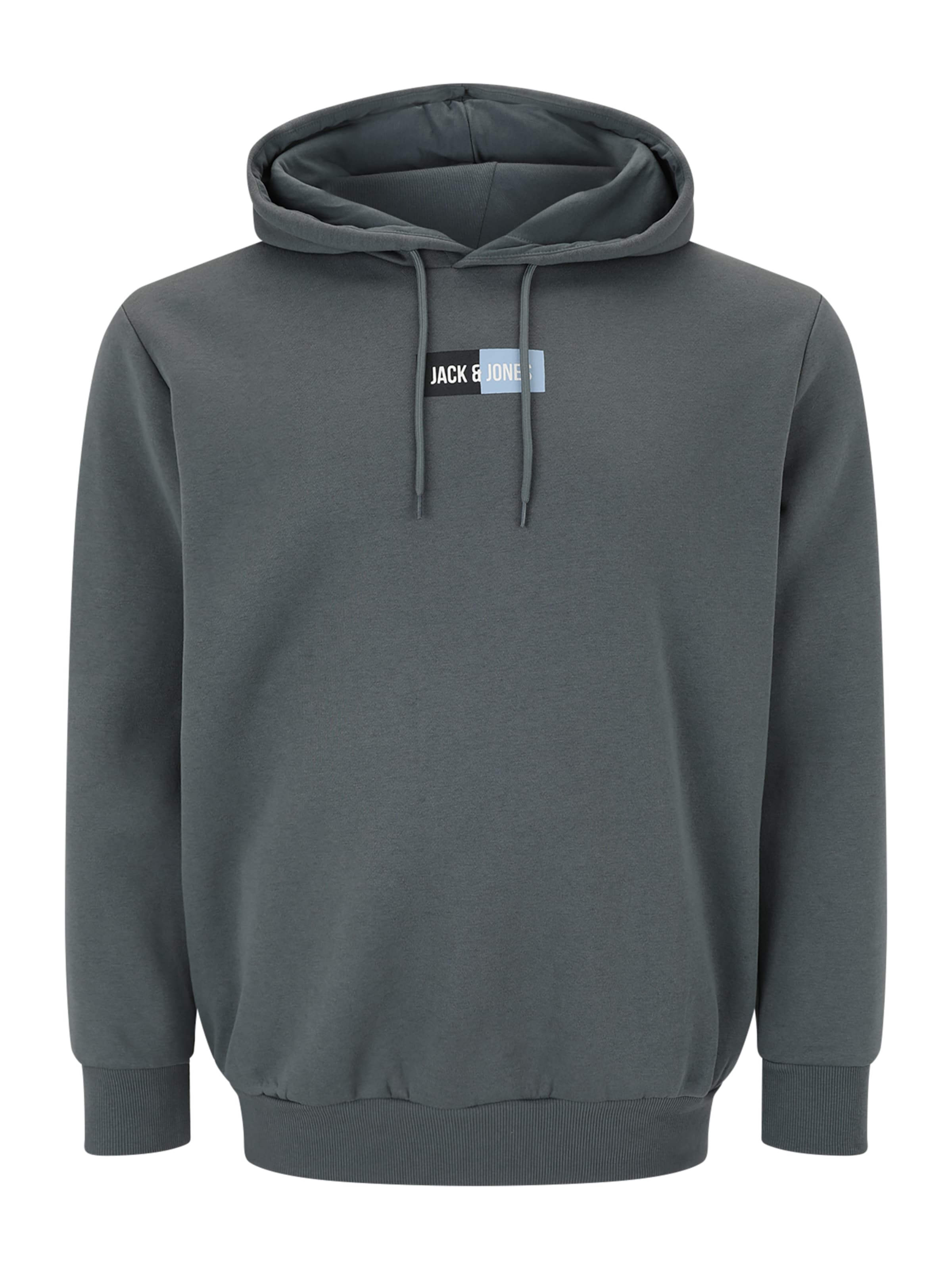 Jack & Jones Plus Свитшот 'JJPAN' в Серый: спереди