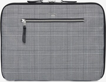 KNOMO Laptop Bag 'Mayfair Knomad' in Grey: front