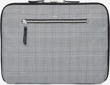 KNOMO Laptop Bag 'Mayfair Knomad' in Grey: front
