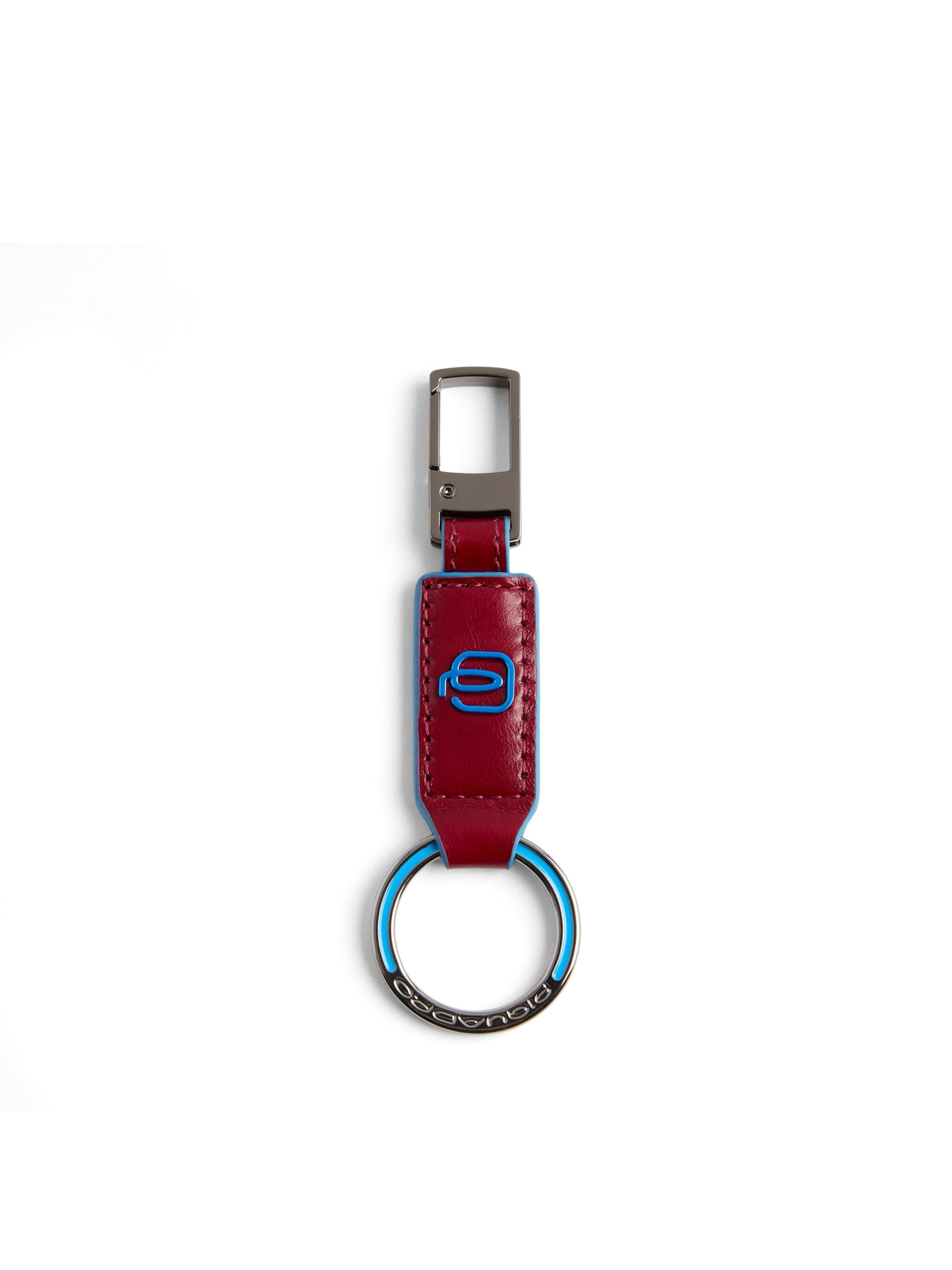 Piquadro Key ring in Red: front
