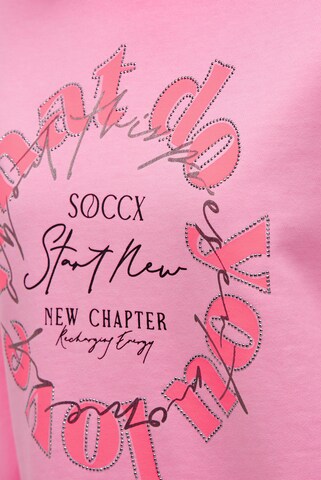 Soccx Sweatshirt in Red