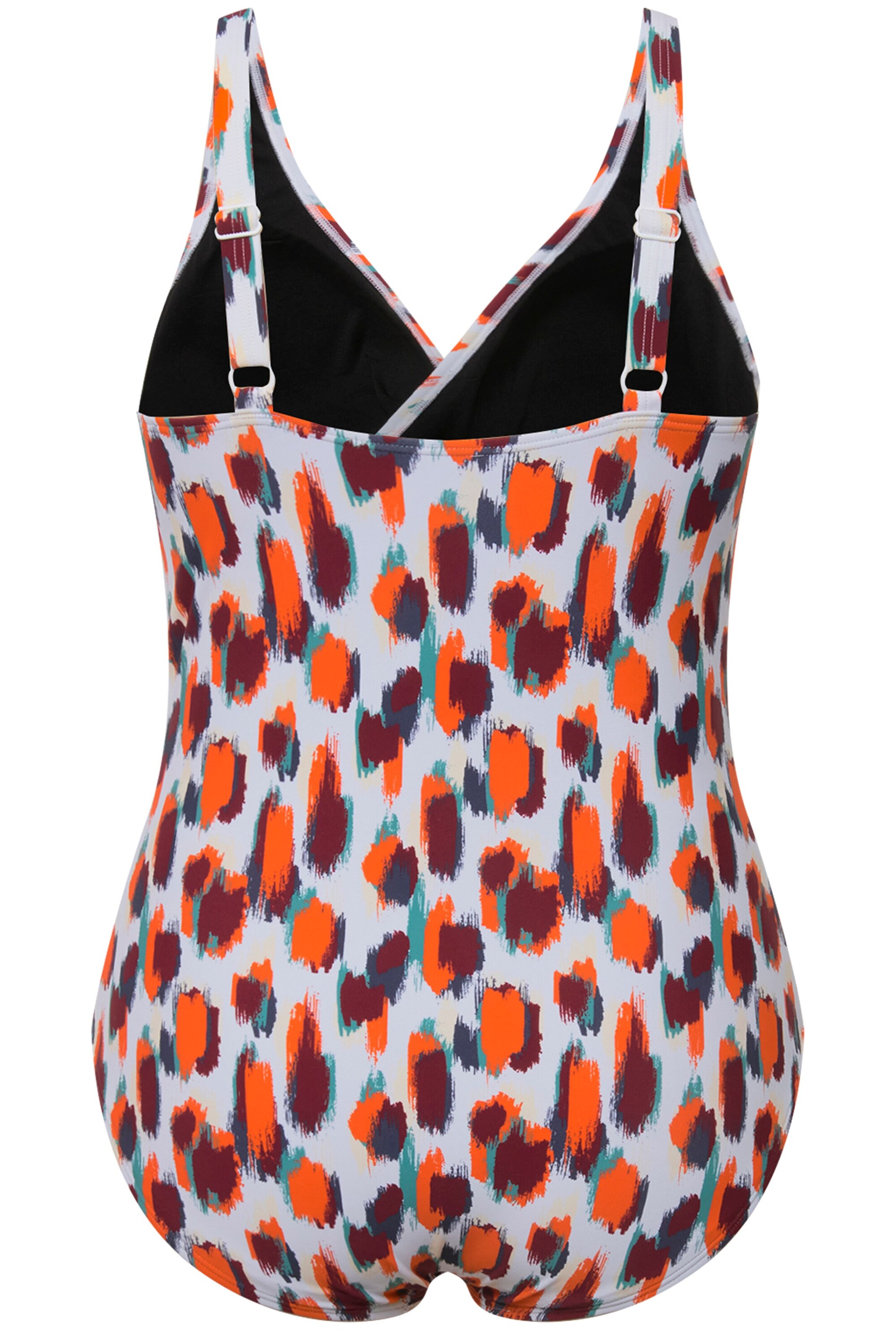 Ulla Popken Bustier Badpak in Gemengde kleuren