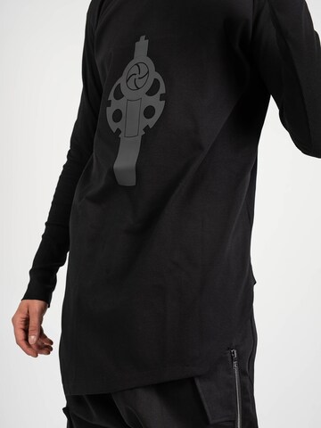 La Haine Inside US Bluzka sportowa w kolorze czarny