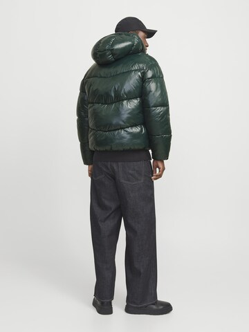 JACK & JONES Winter jacket 'JCOReflex' in Green