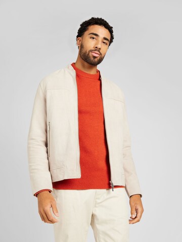 SELECTED HOMME Between-season jacket 'MIKE' in Beige: front