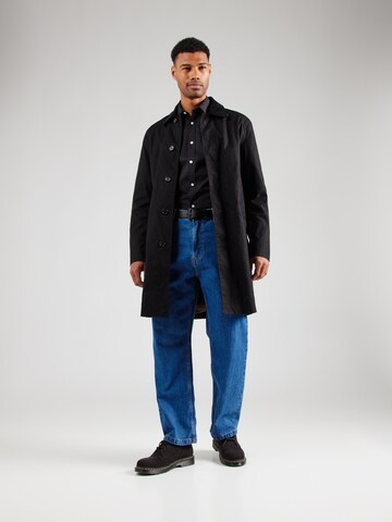 JJ Rebel - Ajuste estrecho Camisa 'JREBGAVIN' en negro