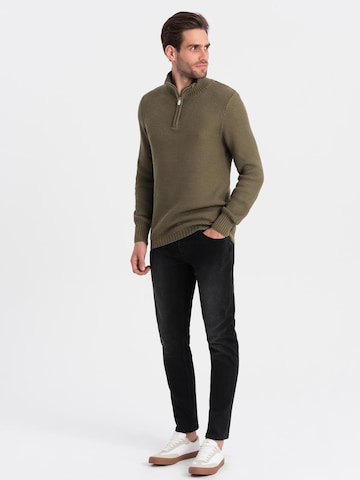 Pull-over 'OM-SWZS-0105' Ombre en vert