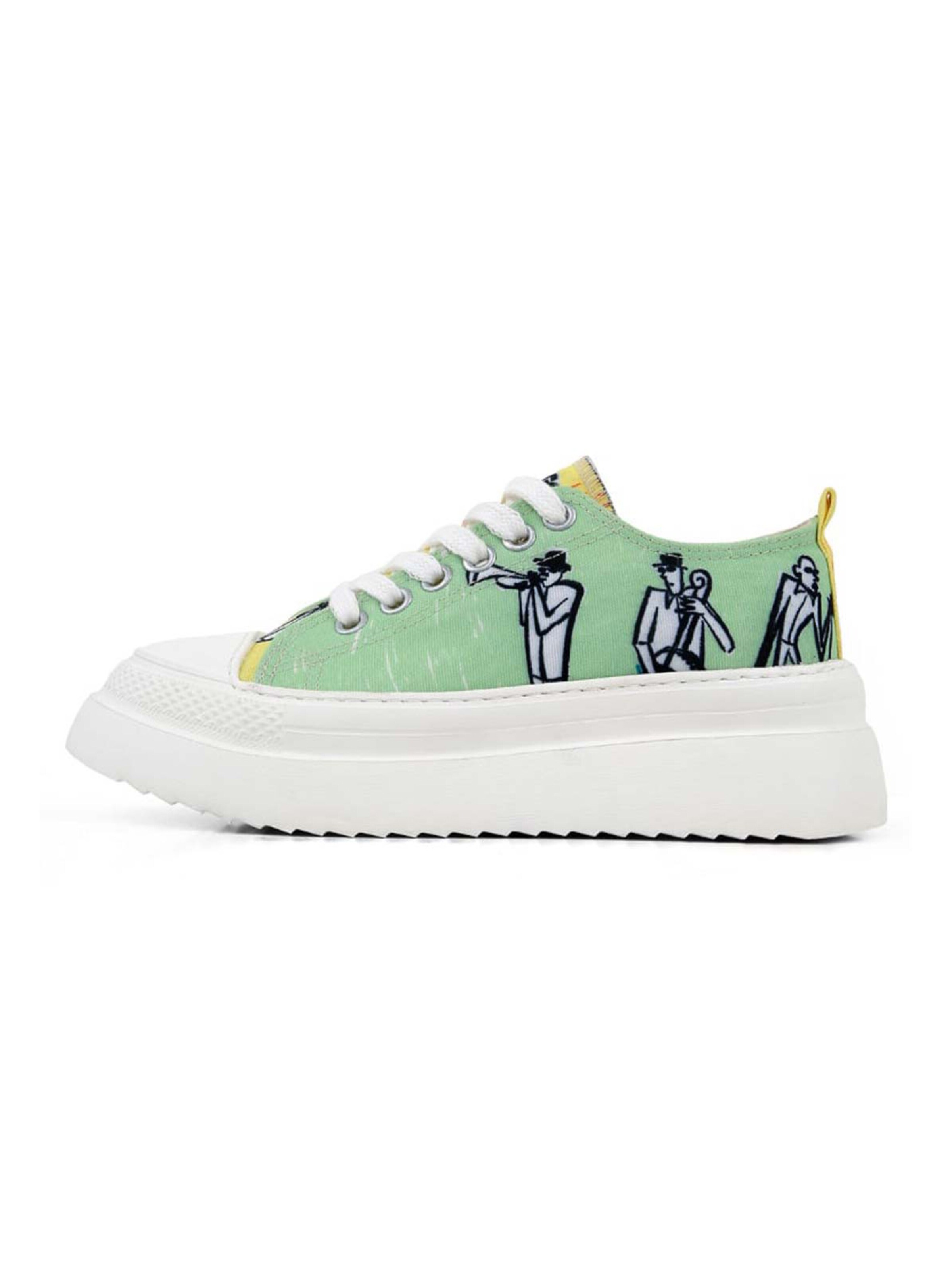 DOGO Sneaker low 'DOGO Freya - The Band'‌‌ in Grün: Vorderseite