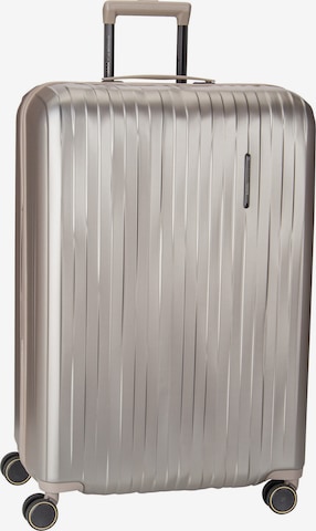 Trolley 'Barbara' di TRAVELITE in beige: frontale