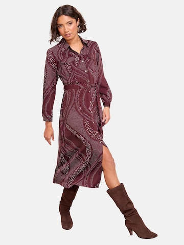 Robe-chemise Friends Like These en rouge : devant