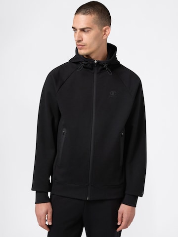 Champion Authentic Athletic Apparel Tréning dzseki - fekete: elől