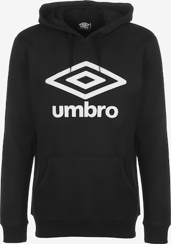 UMBRO Sweatshirt 'Active Style' in Schwarz: predná strana