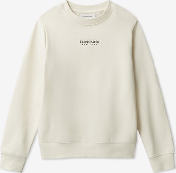 Calvin Klein Jeans Sweatshirt in Grau: Vorderseite