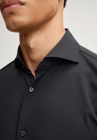 JOOP! Slim fit Overhemd 'Pai' in Zwart