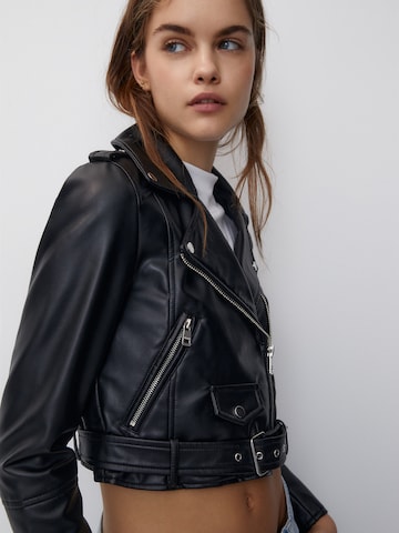 Veste mi-saison Pull&Bear en noir