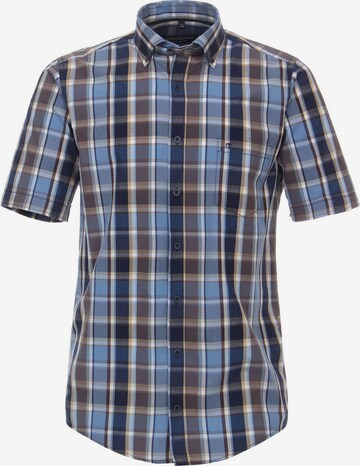 VENTI Slim fit Button Up Shirt in Blue: front