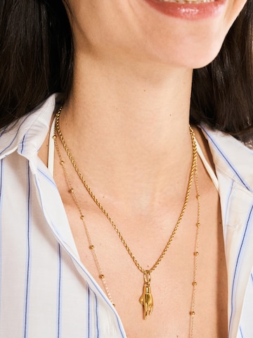 Collana di NALì in oro: frontale