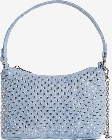 Bershka Handbag in Blue: front