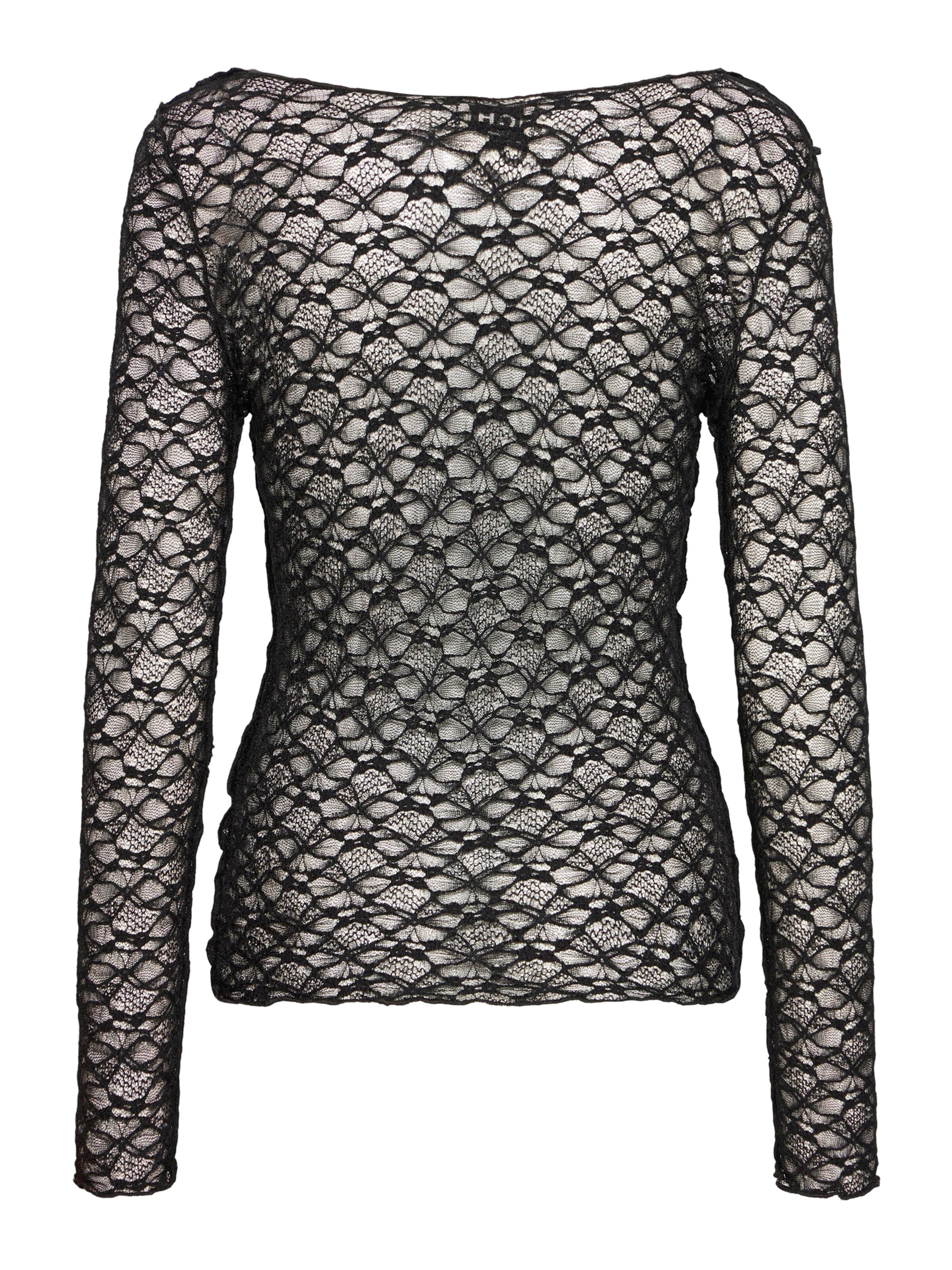 ICHI Shirt 'IHDEVON' in Schwarz