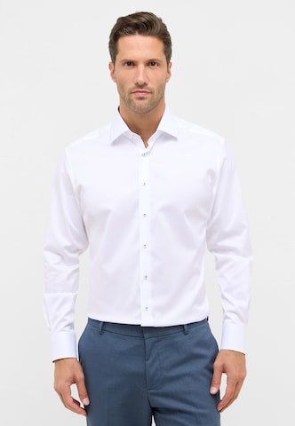 ETERNA Regular fit Business shirt in White: front