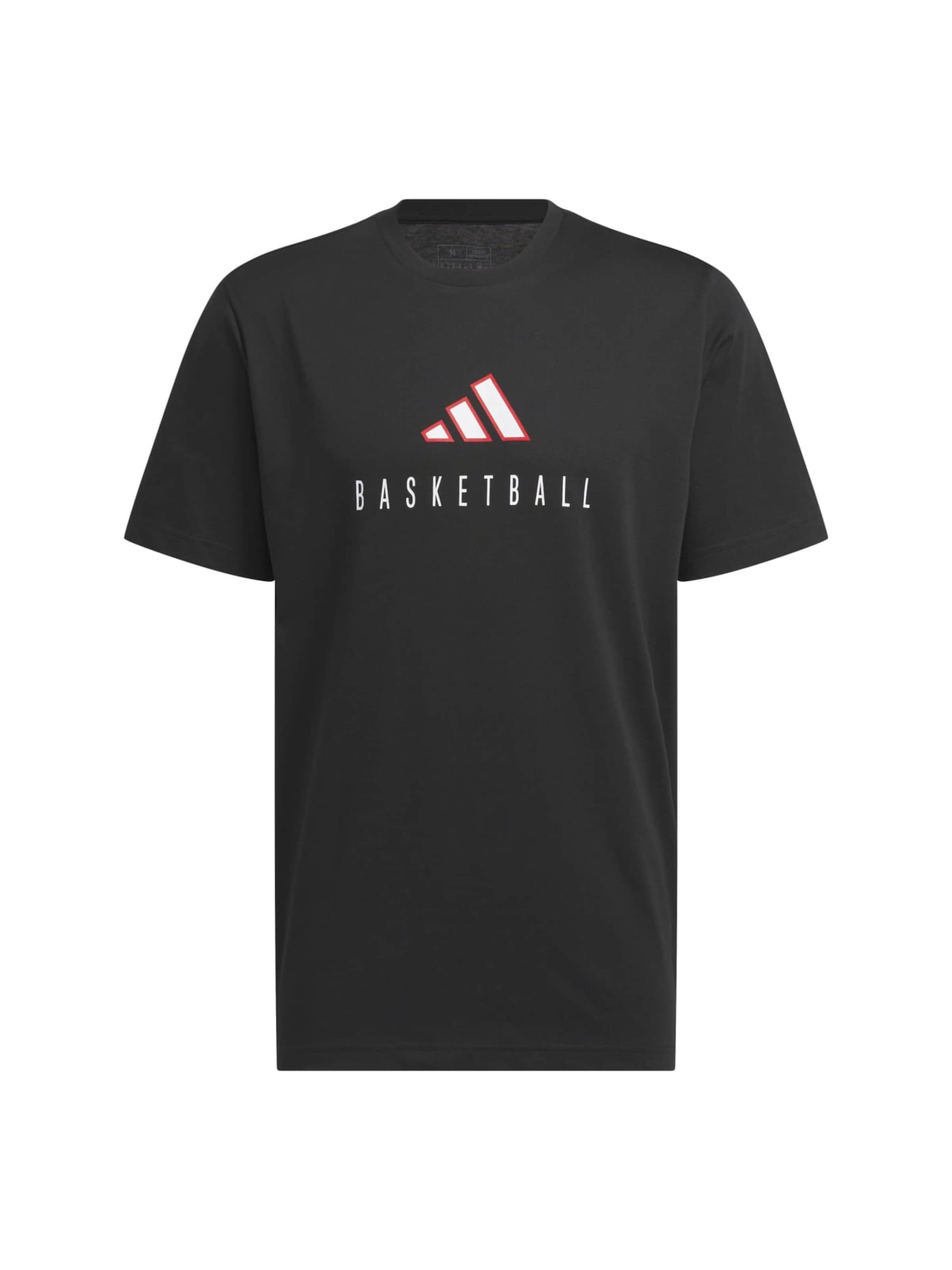 ADIDAS SPORTSWEAR - Camiseta funcional en negro: frente