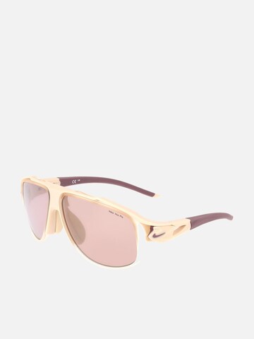 NIKE Zonnebril in Beige: voorkant