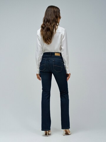 évasé Jean 'Secret Push In' Salsa Jeans en bleu