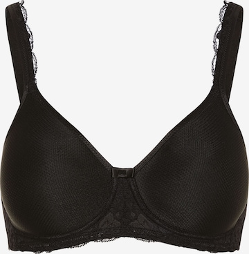 SUSA Bra 'Porto' in Black: front