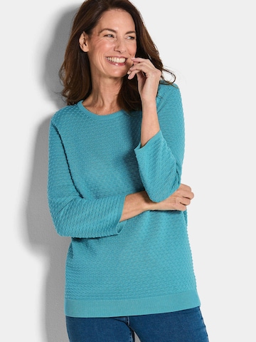 Pull-over Goldner en bleu : devant