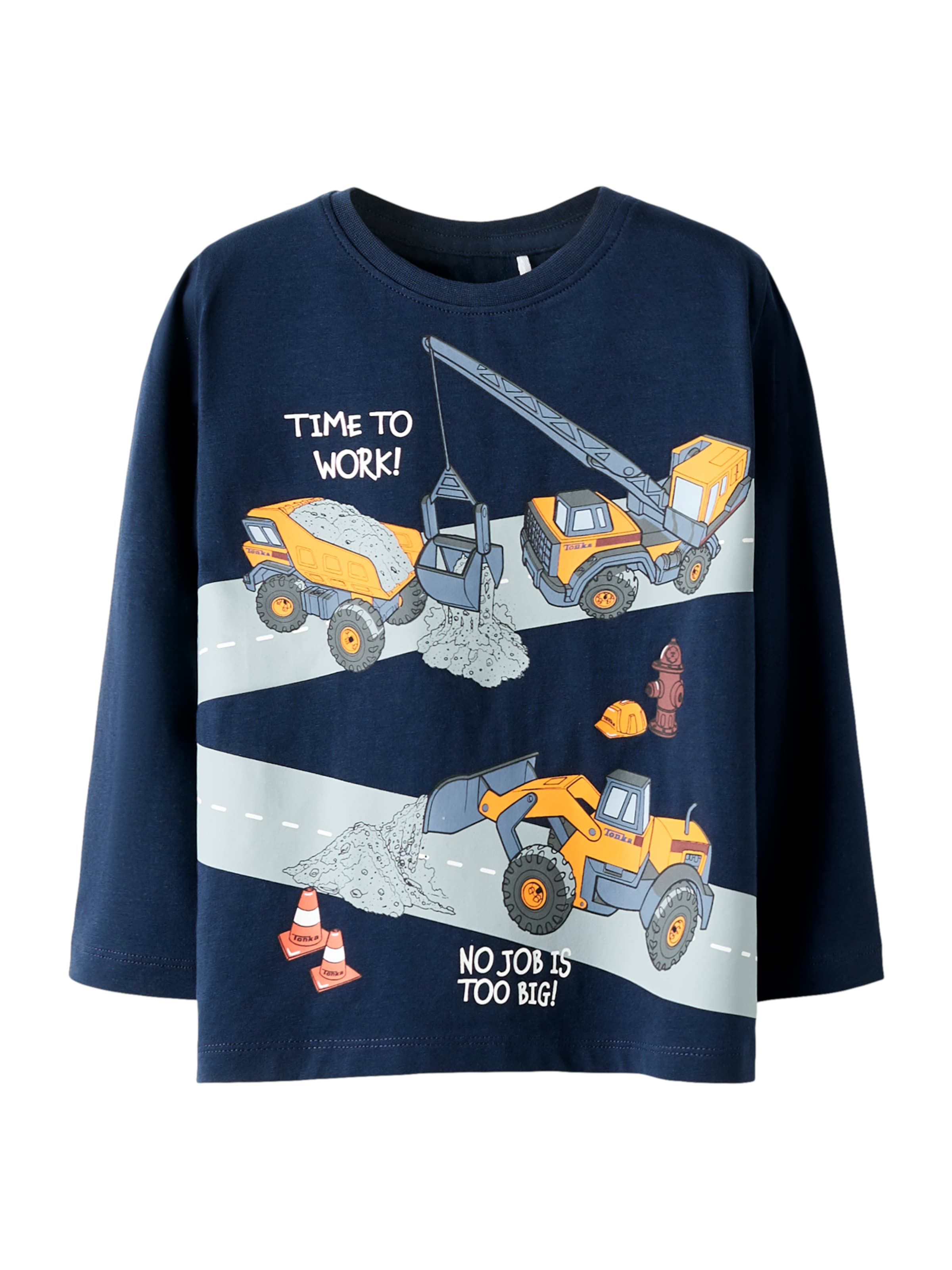 NAME IT Tričko 'NMMofek Tonka' – modrá: přední strana