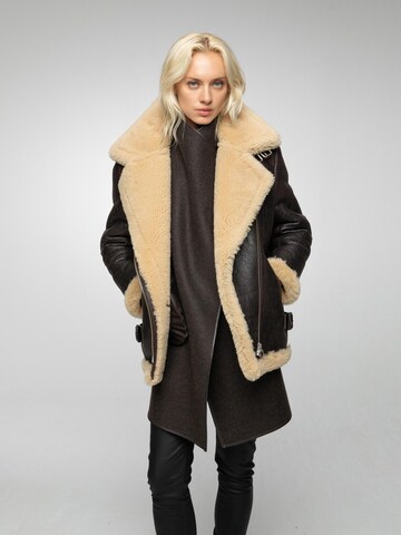 VESPUCCI BY VSP Vinterjakke 'Vincente' i brun