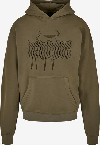 MJ Gonzales Sweatshirt in Groen: voorkant