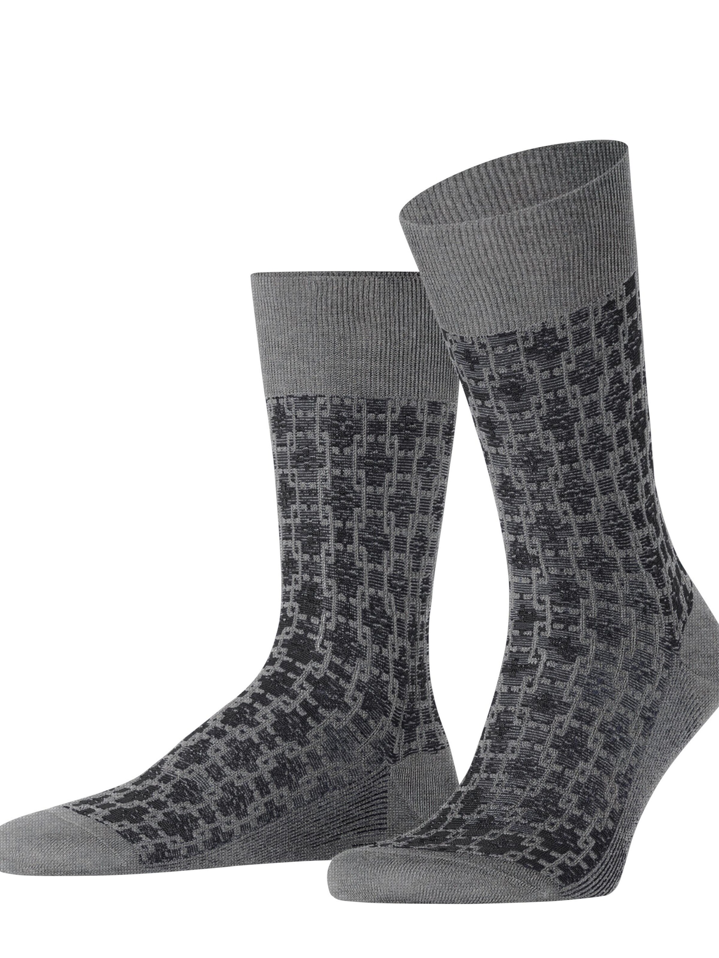 FALKE Socken 'Artwork Tie'‌‌‌‌‌‌‌‌‌‌ in Grau: Vorderseite