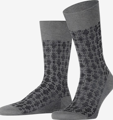FALKE Socken 'Artwork Tie' in Grau: Vorderseite