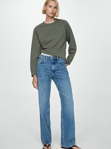 MANGO Sweatshirt i grön