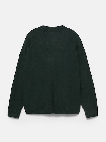 Vestes en maille Pull&Bear en vert