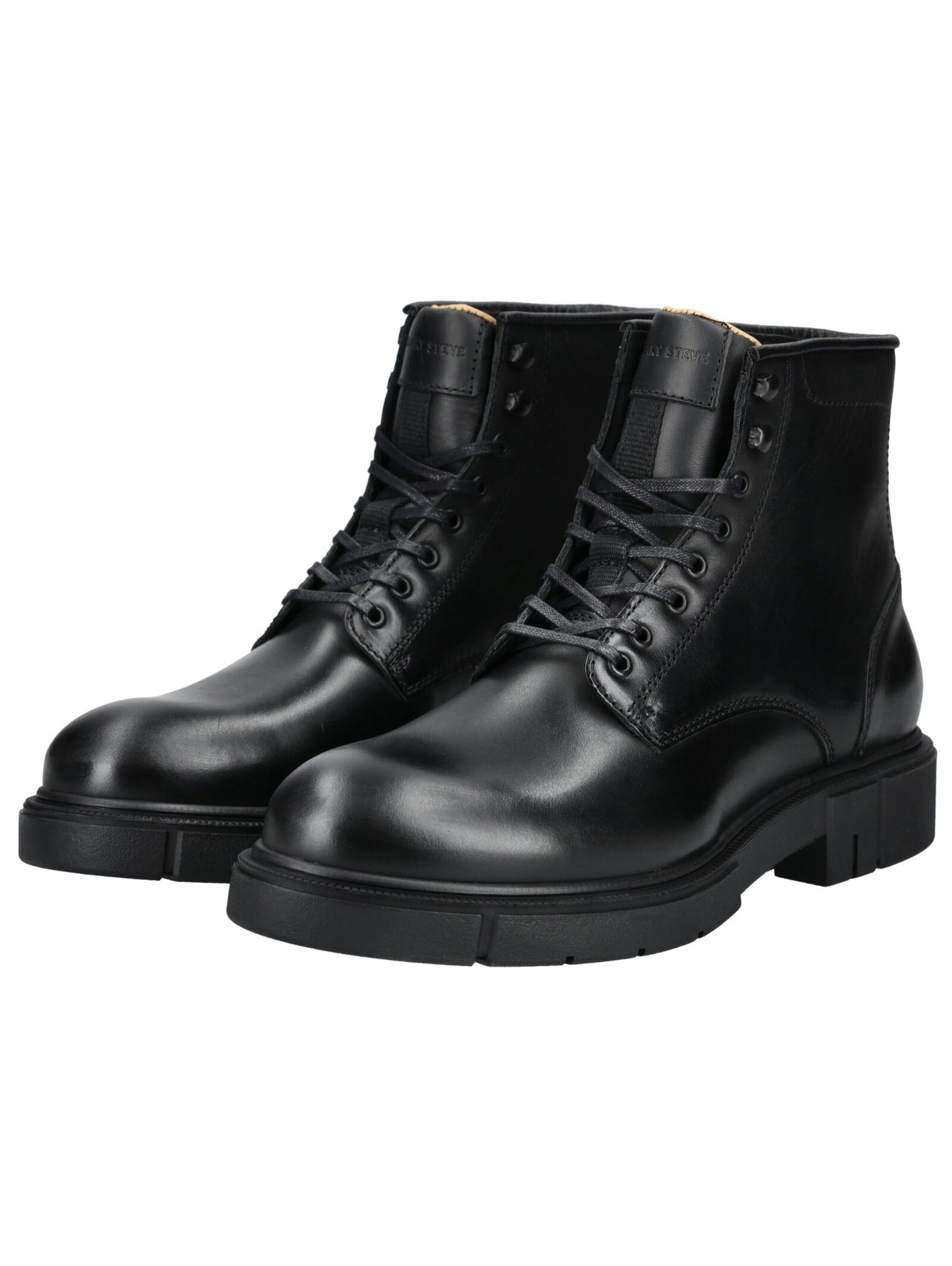 Bottines à lacets Sneaky Steve en noir