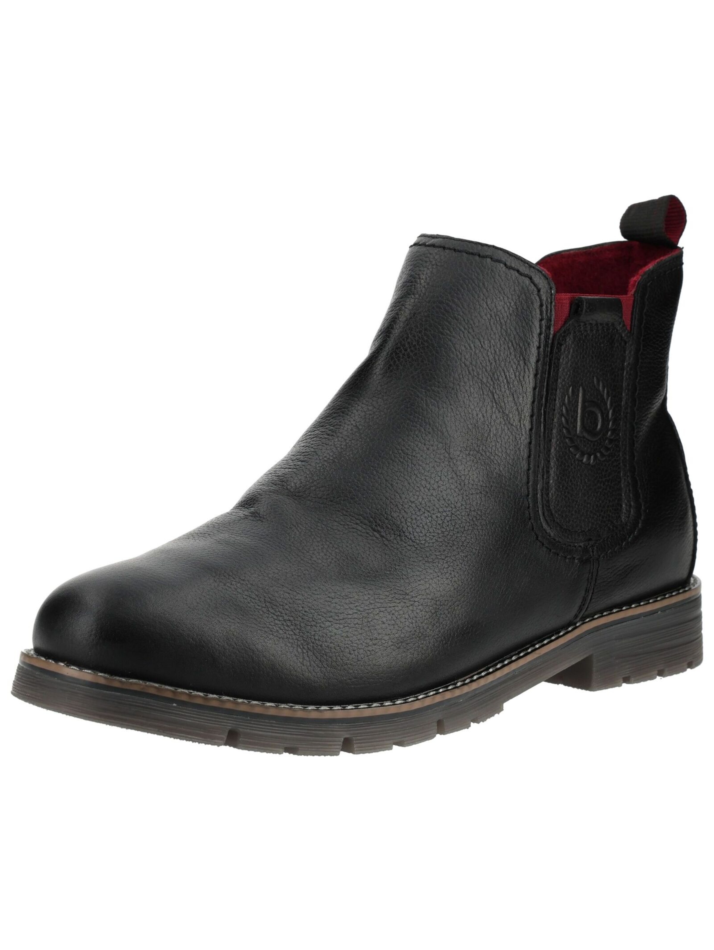 bugatti Boots in Black: front