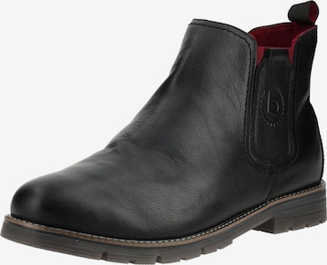 Boots di bugatti in nero: frontale