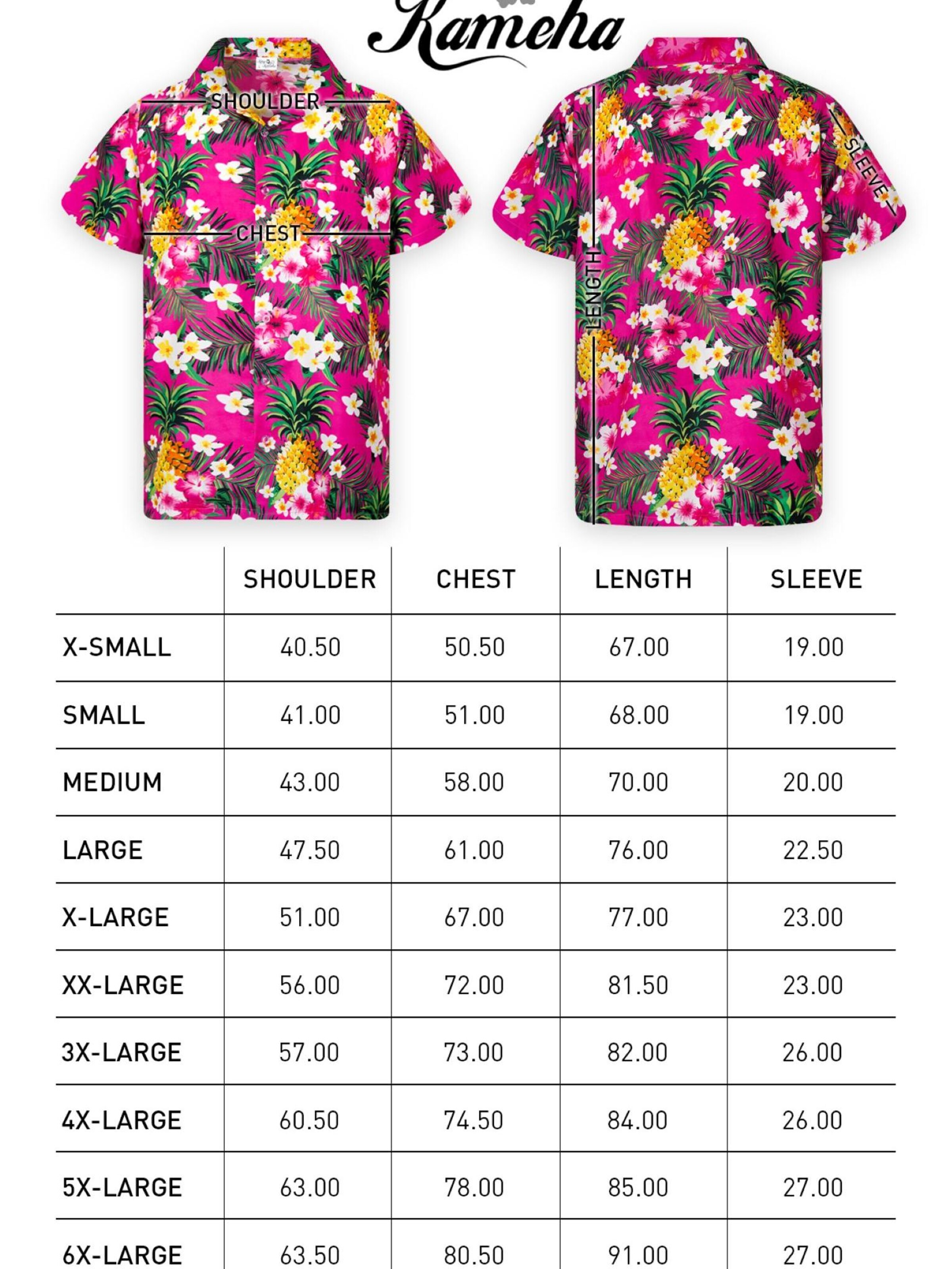 King Kameha Shirt 'Pineapple Flowers'‌‌‌ in Pink