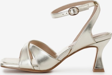 CAFè NOIR Décolleté in Gold: Vorderseite