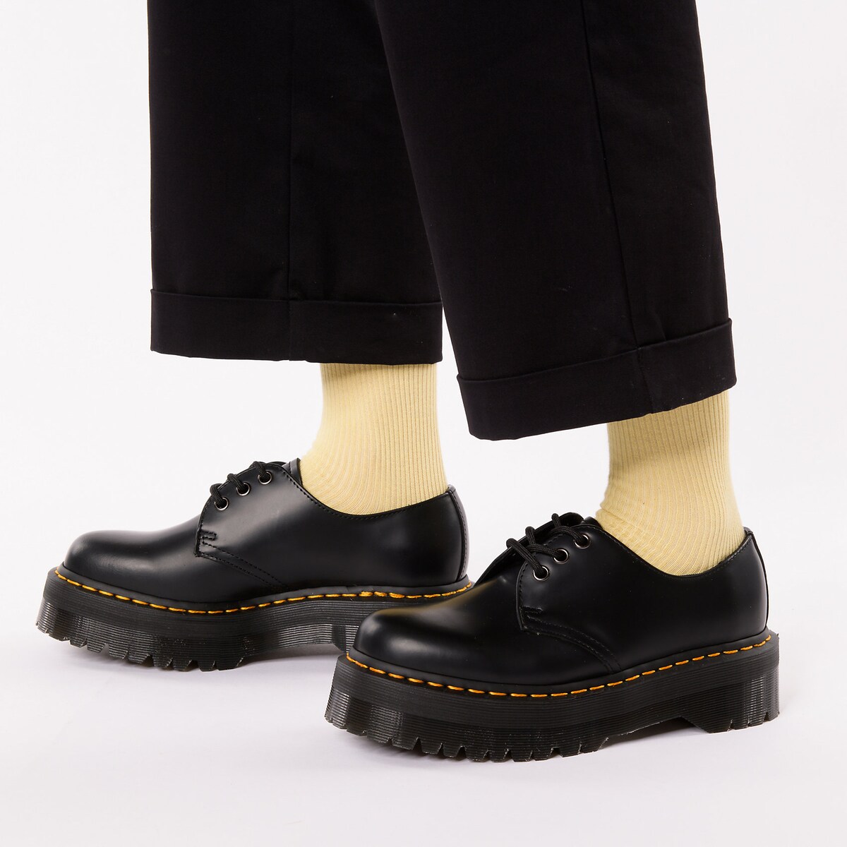 dr martens 1461 quad polished smooth