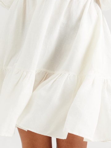 BOSS Košilové šaty 'C_Disenna' – bílá