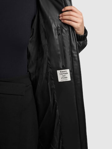 khujo Wintermantel 'Lorsa' in Schwarz