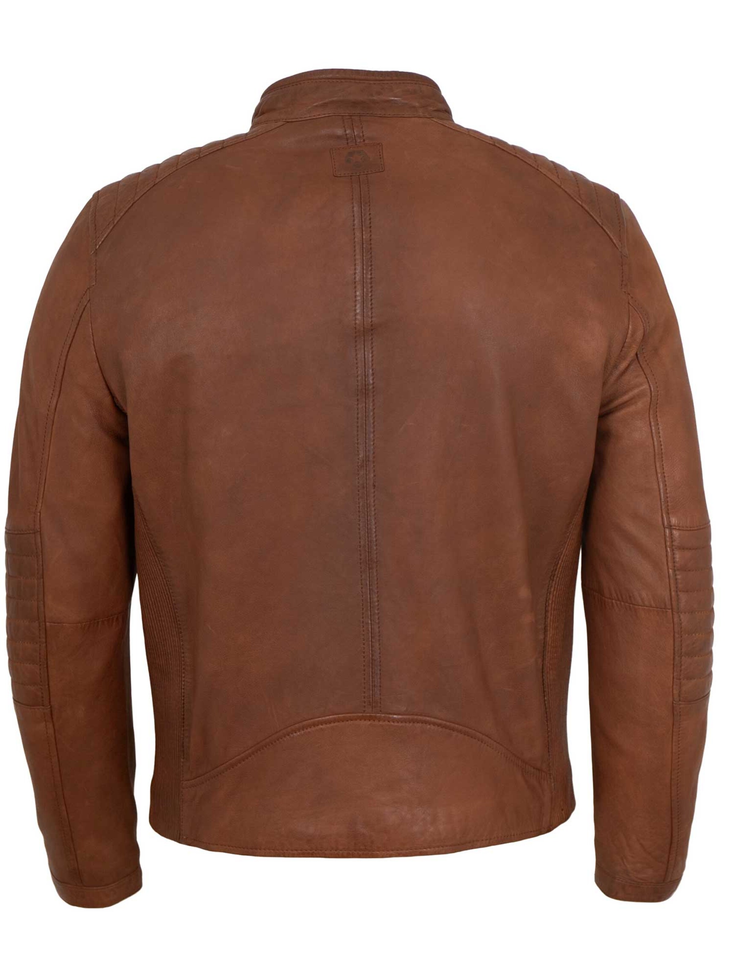 MILESTONE Between-Season Jacket 'MSFloriano' in Brown